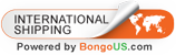 CLICK to learn about our International Shipping Partner BONGO