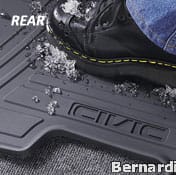 Honda All Season Floor Mats - Rear (Civic 2001-2005) 08P13-S5D-100F   
