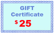 Gift Certificate - 25 Dollars GiftCertificate_25_Dollars