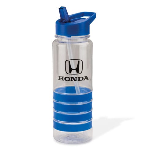 Honda 24-Ounce Banded Gripper Bottle with Straw HM302627