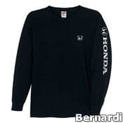 Honda Long Sleeve Black Tee HM48126X