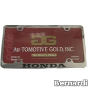 Honda Logo Chrome Plate Frame LFW-HON-EC