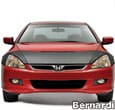 Honda Nose Mask: Half (Accord Coupe) 08P35-SDX-XXX