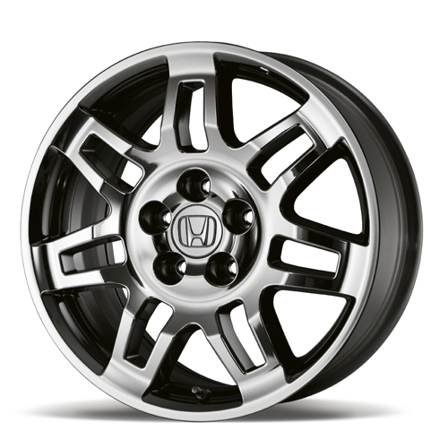 Honda 17" Aluminum Alloy Chrome-Look Wheels (Ridgeline) 08W17-SJC-100    