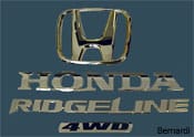 Honda Gold Emblem Kit (Ridgeline) 08F20-SJC-100    