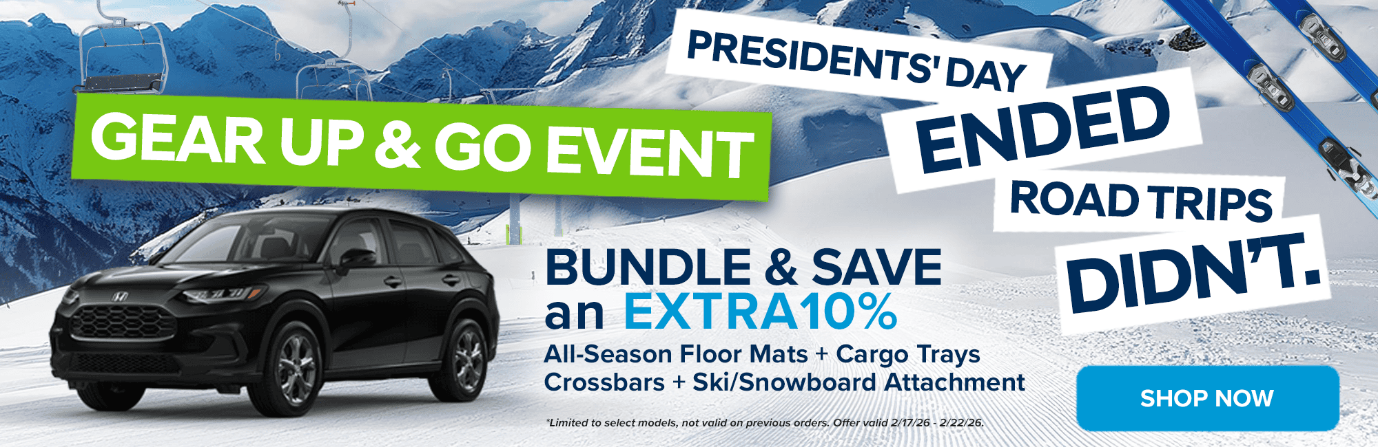 2026 Presidents Day Sale