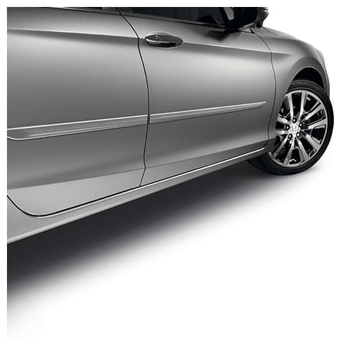 12-17 Honda Accord 4dr Lower Chrome Streamline Side Door Body Molding Trim 1/2" 