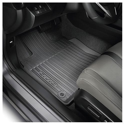 Honda All Season Floor Mats - High Wall (Civic Hatchback/Sedan 2016-2021)