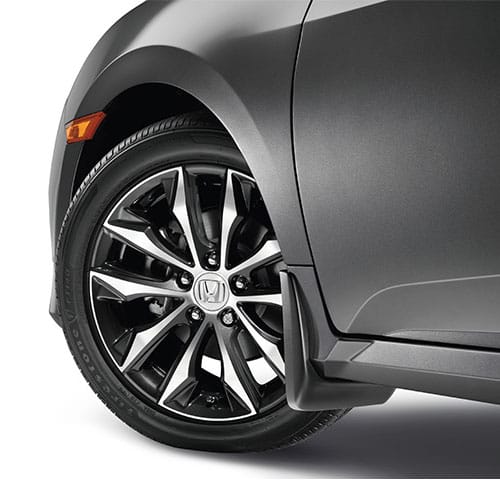 08P00-TBA-100  Honda Splash Guards (Civic Sedan) - Bernardi Parts