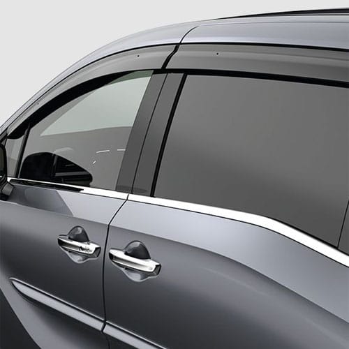 NEW Genuine OEM Honda 2011-2017 Odyssey Door Window Visor Set 08R04-TK8-100A