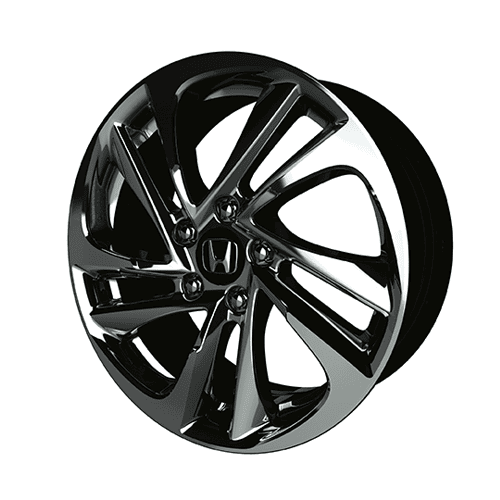 Honda 17" Alloy Wheels - Dark Chrome (Insight)  08W17-TXM-100