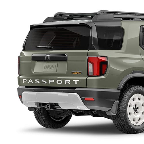 2 Pedane Laterali In Alluminio Nero Per Honda Passport 2026 – Con Staffe E Kit Di Montaggio
