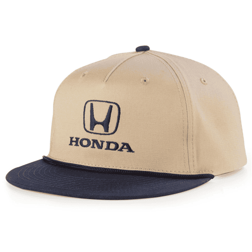 Honda Twill Tan Embroidered Cap 