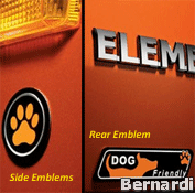Honda Dog Friendly Emblem Kit (Element) 08F19-SCV-100D