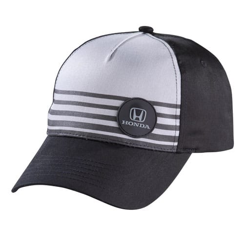 Honda Striped Black & Gray Cap HM230924