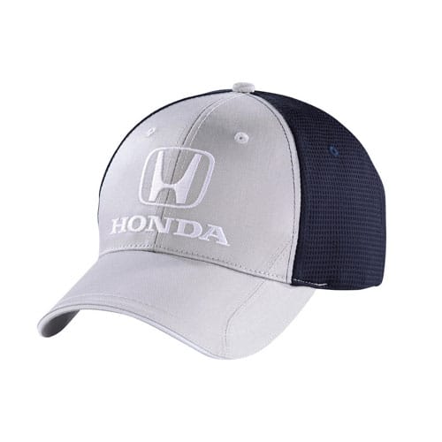 Honda Gray and Navy Mesh Cap