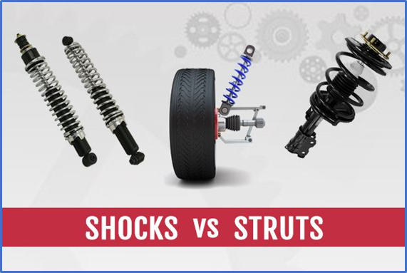 The Differences Between Shocks and Struts