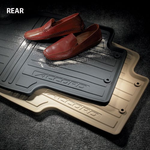 Honda All Season Floor Mats - Rear (Accord Sedan/Hybrid 2003-2007)  08P13-SDA-XXX2