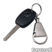 Honda Chrome Separating Clip Key Chain HM488693